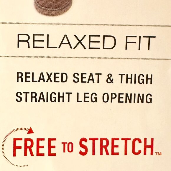 Wrangler Men's Jeans Size 34X34 Blue Free To Stretch Relax Fit Casual Denim NEW - Picture 11 of 16